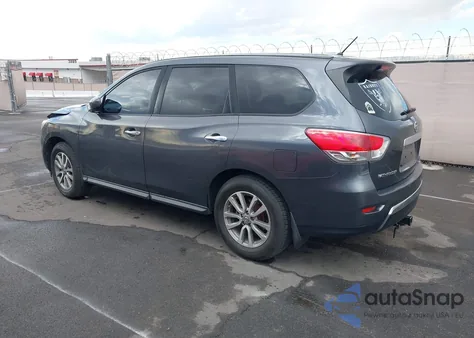 2014 Nissan Pathfinder S z USA, uszkodzony, nr VIN 5N1AR2MN7EC693601